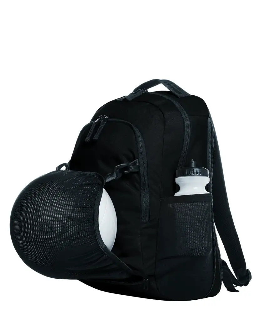 Halfar team backpack: sports, custom logo printing, wet gear. — product photo 11