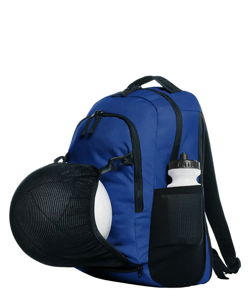 Halfar team backpack: sports, custom logo printing, wet gear. — product photo 12