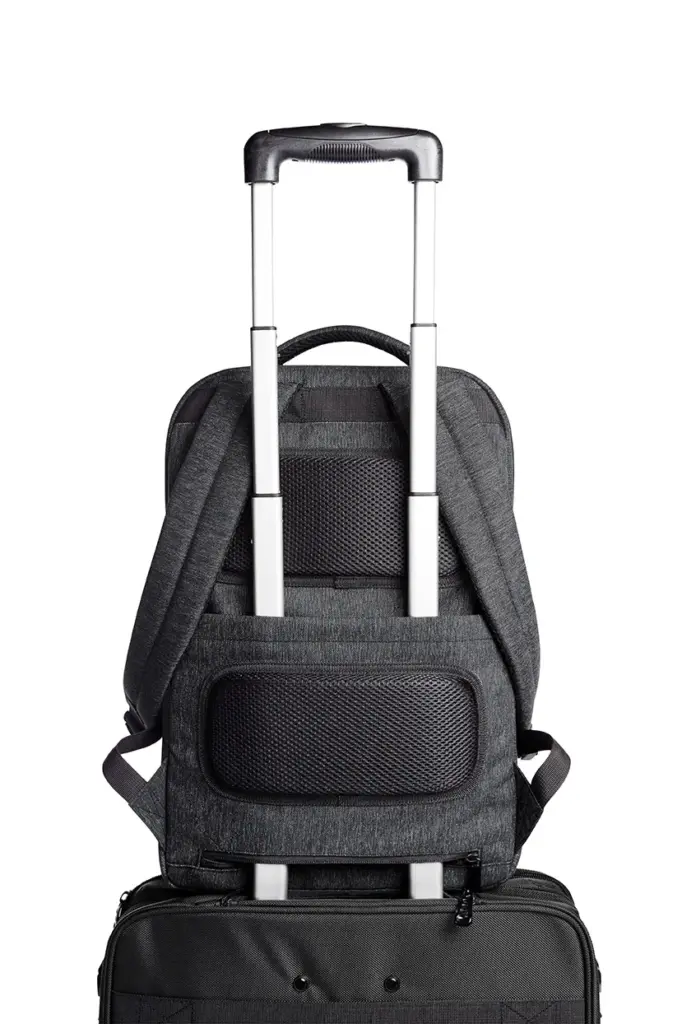 Halfar business laptop backpack - custom logo printing — product photo 4