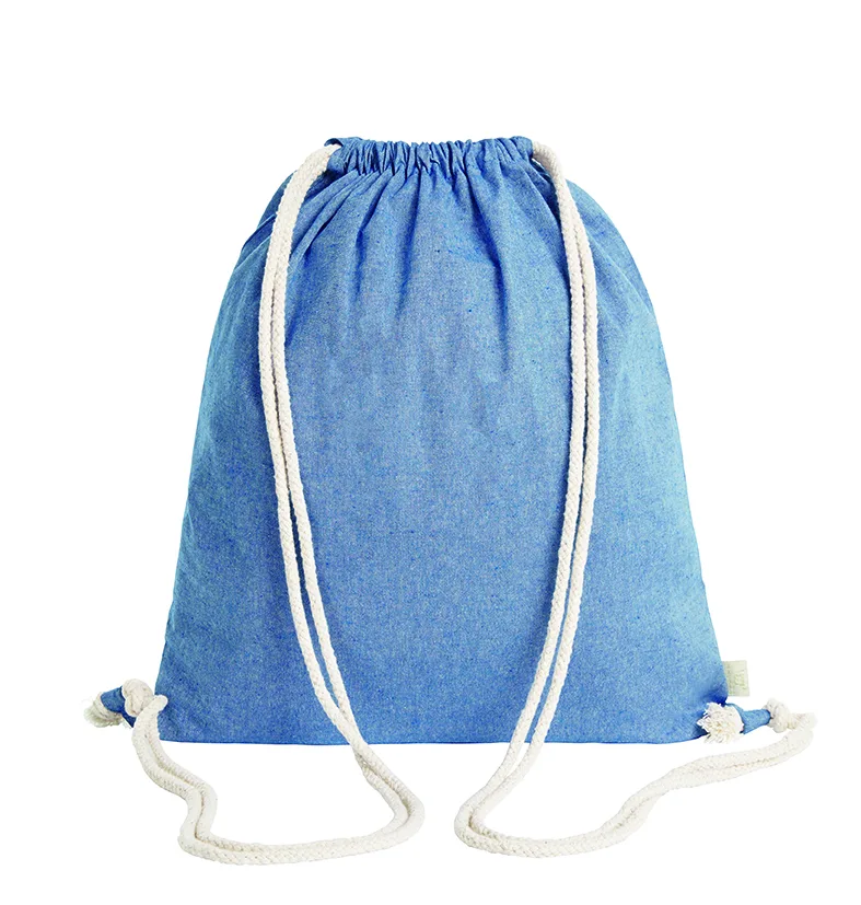 Halfar Turnbeutel bedrucken: nachhaltiger Rucksack aus Baumwolle. — Produktfoto 8