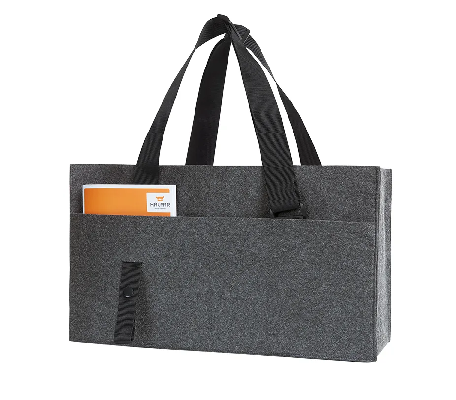 HALFAR® organizer ModernClassic zijkant front - Hidalgo HALFAR® organizer ModernClassic — productfoto 4