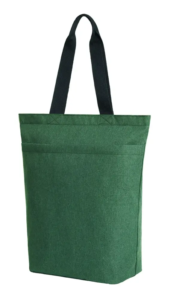 HALFAR® shopper CIRCLE, groen gespikkeld