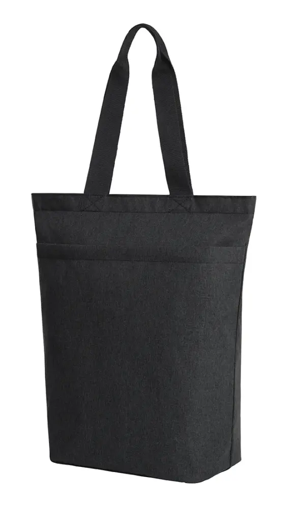 HALFAR® shopper CIRCLE, zwart gespikkeld