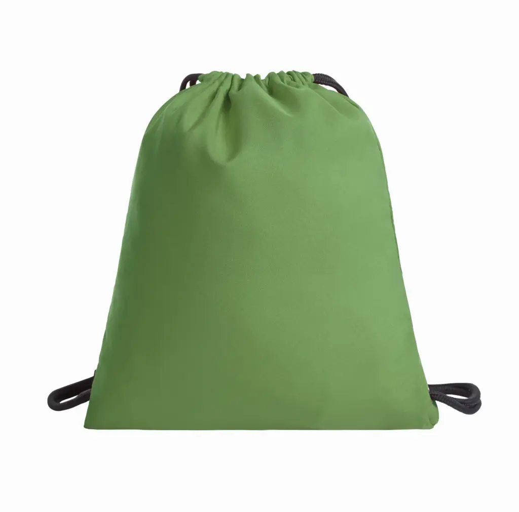 Halfar promotional drawstring bag: custom rpet care gym sack.