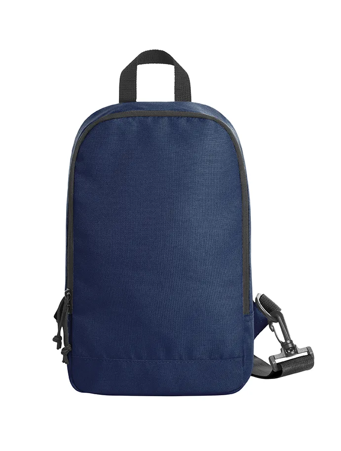 Halfar monostrap sling bag bedrucken - firmenlogo
