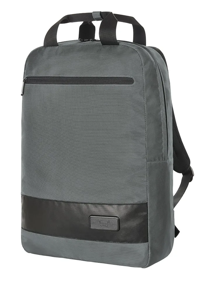 HALFAR® notebook-rugzak STAGE antraciet - Hidalgo-werbeartikel HALFAR® notebook-rugzak STAGE, antraciet