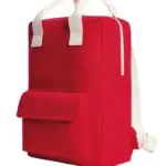 HALFAR® rugzak LIKE rood - Katoenendraagtassen HALFAR® rugzak LIKE, rood