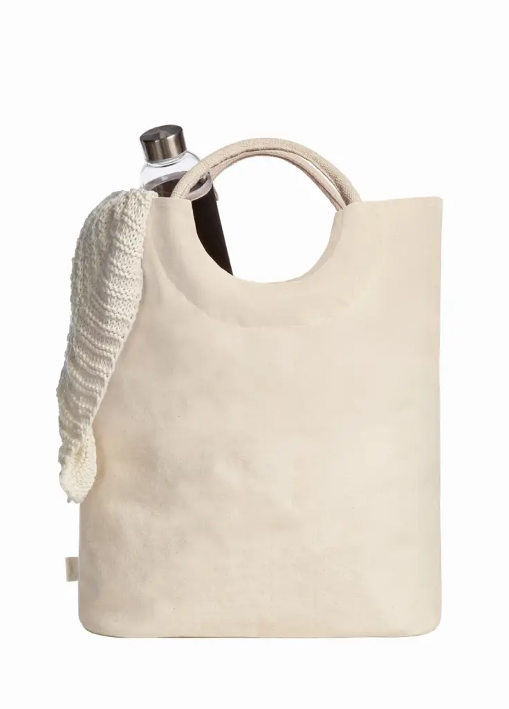 Halfar shopper sunny: custom logo promotional canvas bag — product photo 4