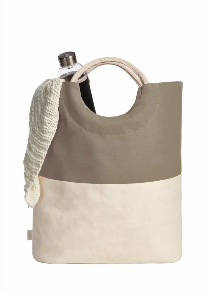 Halfar shopper sunny: custom logo promotional canvas bag — product photo 5