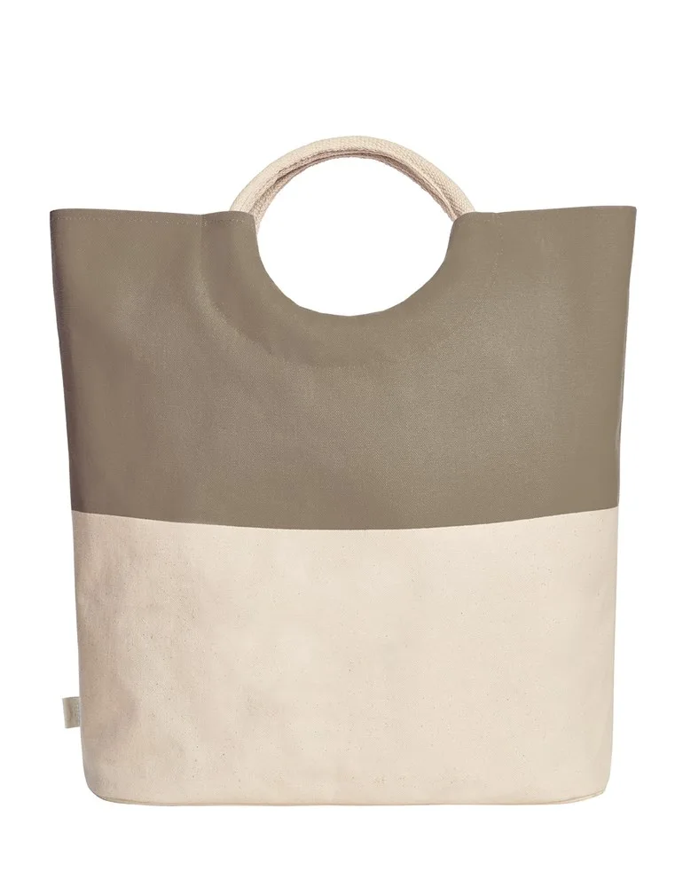HALFAR® shopper SUNNY kaki - Katoenendraagtassen HALFAR® shopper SUNNY, kaki