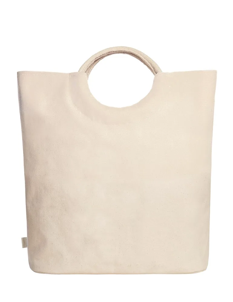 HALFAR® shopper SUNNY natuur - Katoenendraagtassen HALFAR® shopper SUNNY, natuur