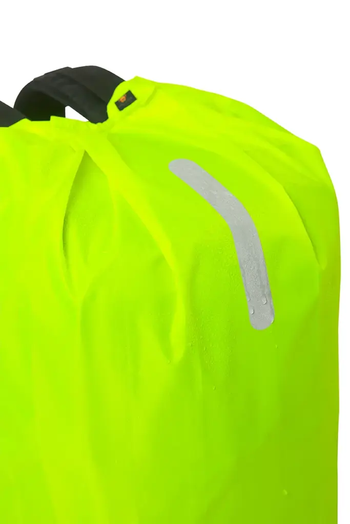 Halfar reflective backpack rain cover custom logo print — product photo 11