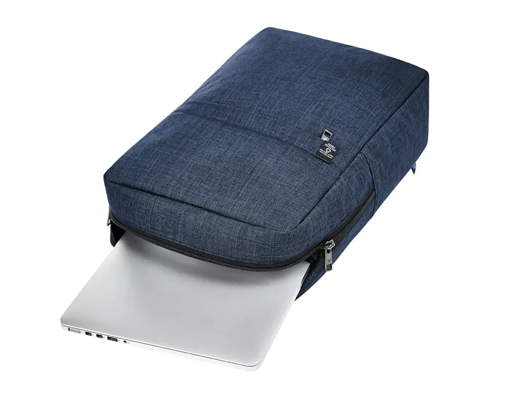 Halfar notebook rucksack business europe: nachhaltig, logo bedruckbar. — Produktfoto 23