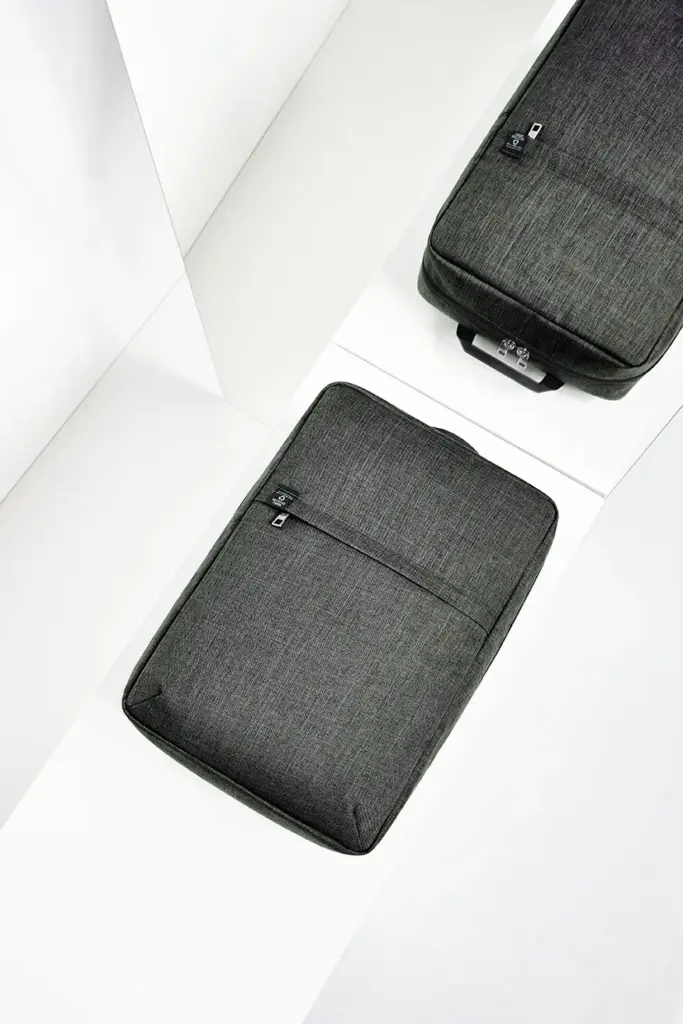 Halfar notebook rucksack business europe: nachhaltig, logo bedruckbar. — Produktfoto 26