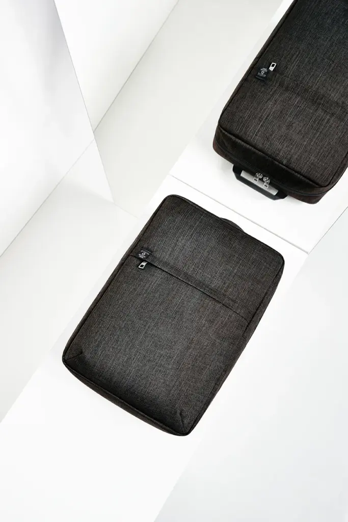 Halfar notebook rucksack business europe: nachhaltig, logo bedruckbar. — Produktfoto 27