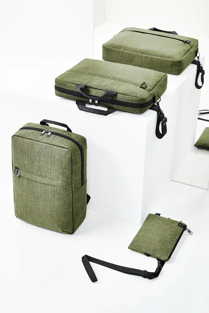 Halfar notebook rucksack business europe: nachhaltig, logo bedruckbar. — Produktfoto 35