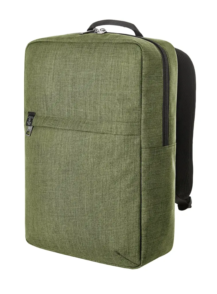 Halfar notebook rucksack business europe: nachhaltig, logo bedruckbar.