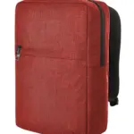 HALFAR® notebook-rugzak EUROPE, rood gespikkeld