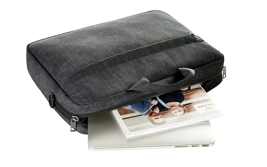 Halfar laptoptasche europe: nachhaltig, business, logodruck. — Produktfoto 20