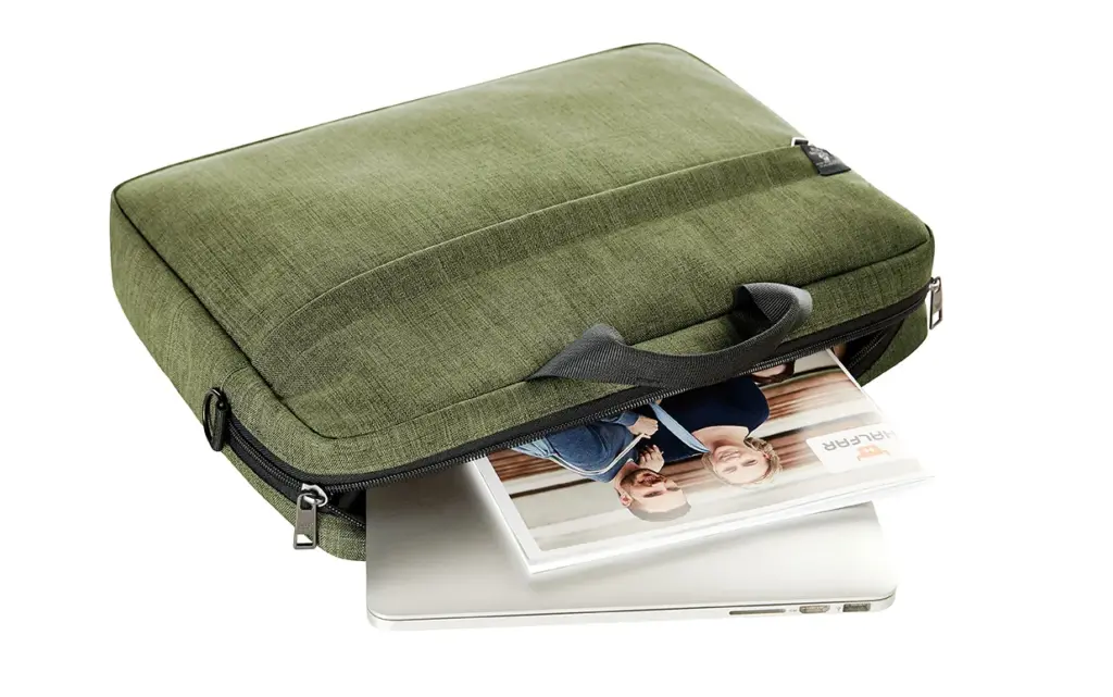 Halfar laptoptasche europe: nachhaltig, business, logodruck. — Produktfoto 24