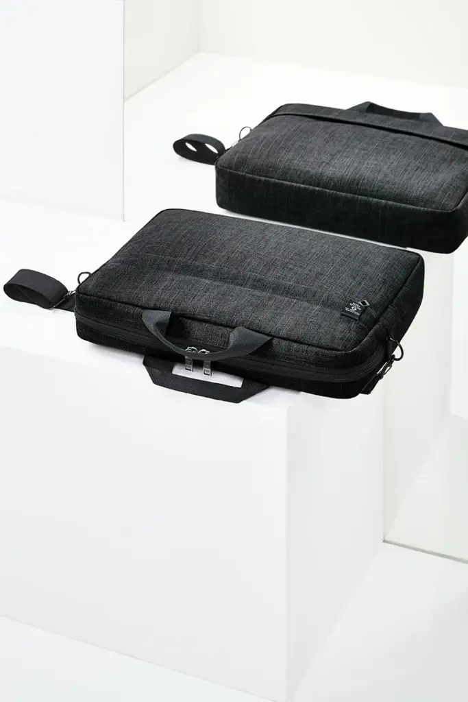Halfar laptoptasche europe: nachhaltig, business, logodruck. — Produktfoto 33
