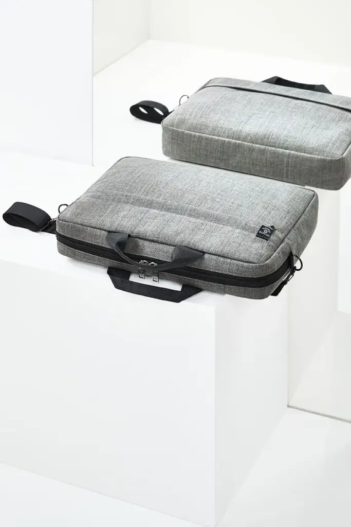 Halfar laptoptasche europe: nachhaltig, business, logodruck. — Produktfoto 37