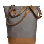 HALFAR® shopper LIFE grijs-bruin - Hidalgo-werbeartikel HALFAR® shopper LIFE, grijs-bruin