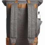 Halfar notebook backpack LIFE: professional roll-top, logo print — product photo 14