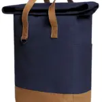 HALFAR® notebook-rugzak LIFE, marineblauw-bruin