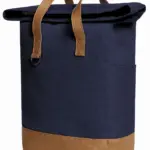 Halfar notebook backpack LIFE: professional roll-top, logo print