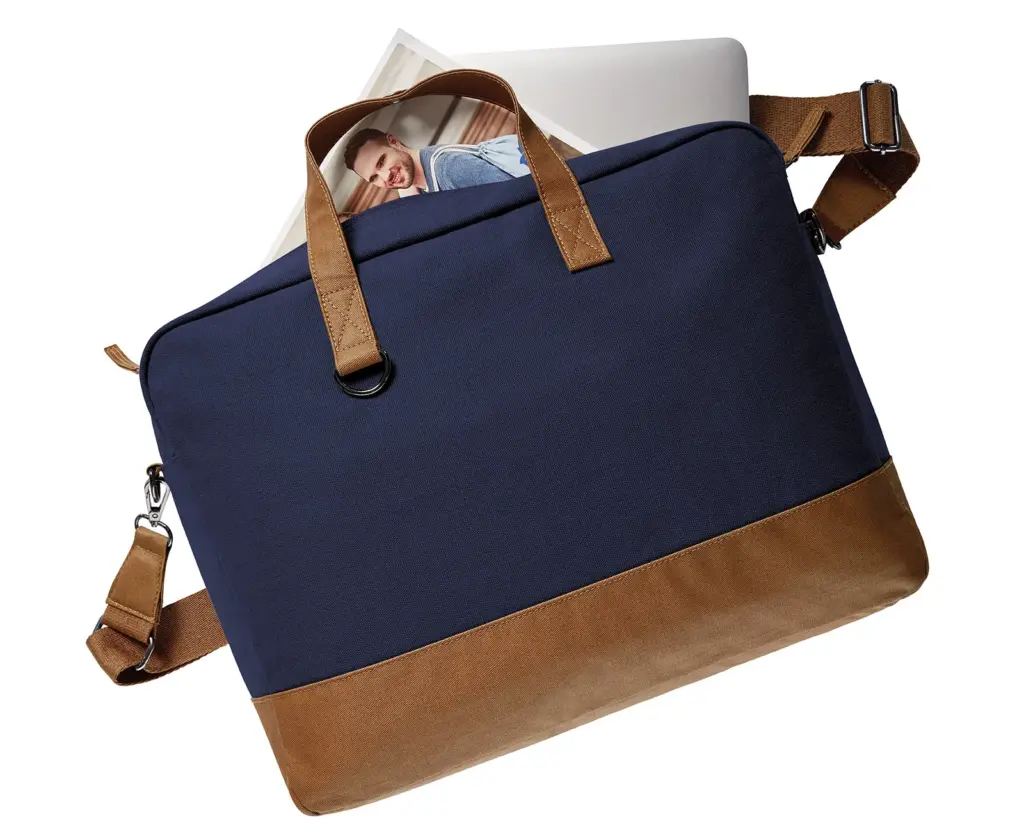 Halfar laptoptasche mit logo | premium businesstasche life — Produktfoto 9