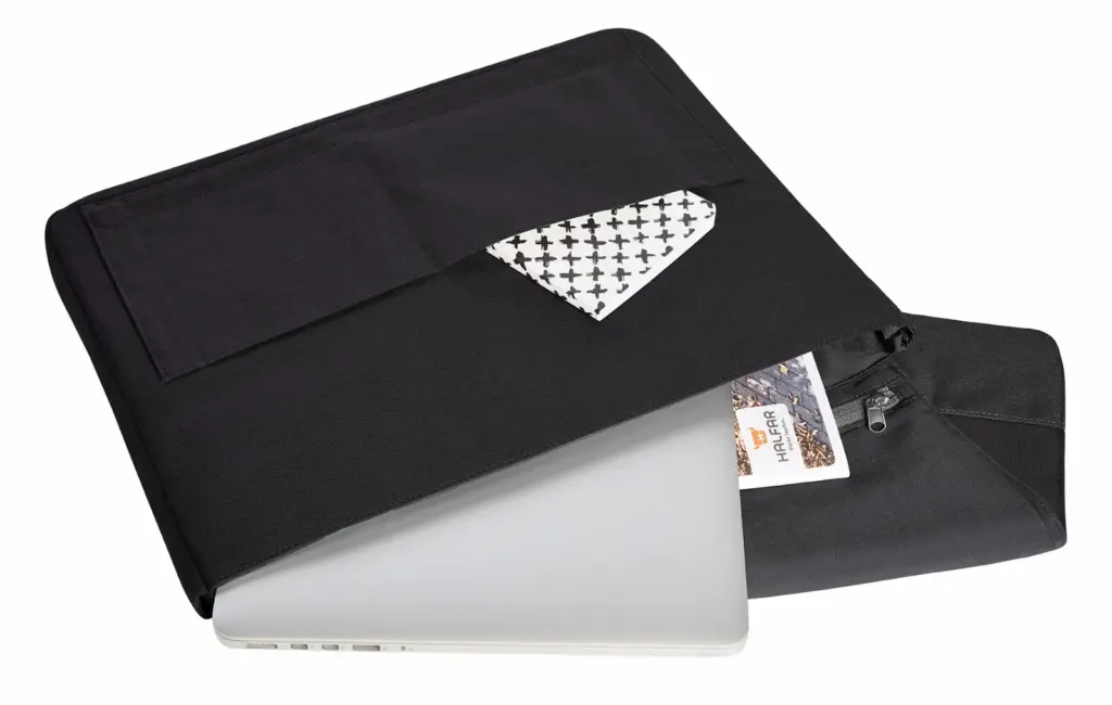 Halfar LIFE custom logo document bag and laptop sleeve. — product photo 12