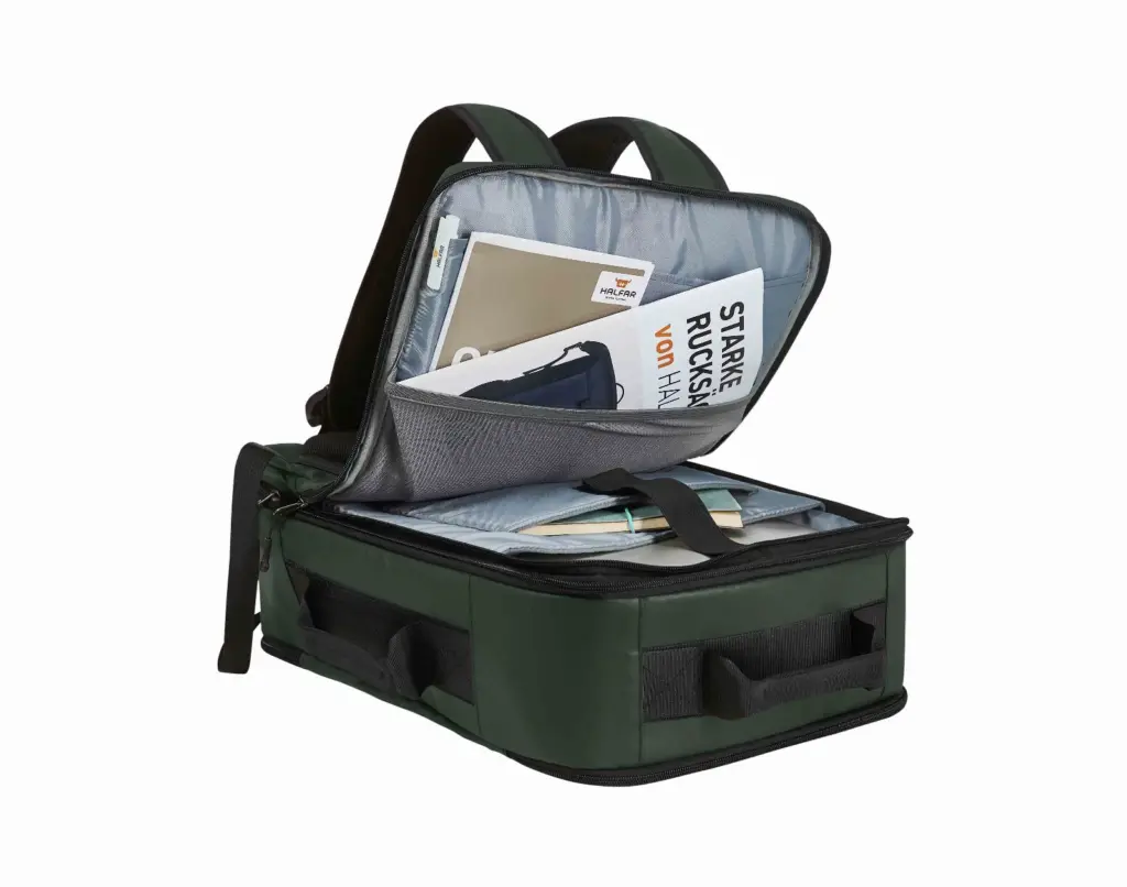 Halfar active travel backpack | logo printing, carry-on — product photo 20