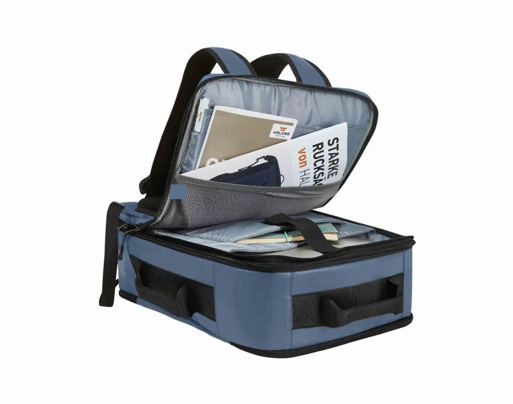 Halfar active travel backpack | logo printing, carry-on — product photo 21
