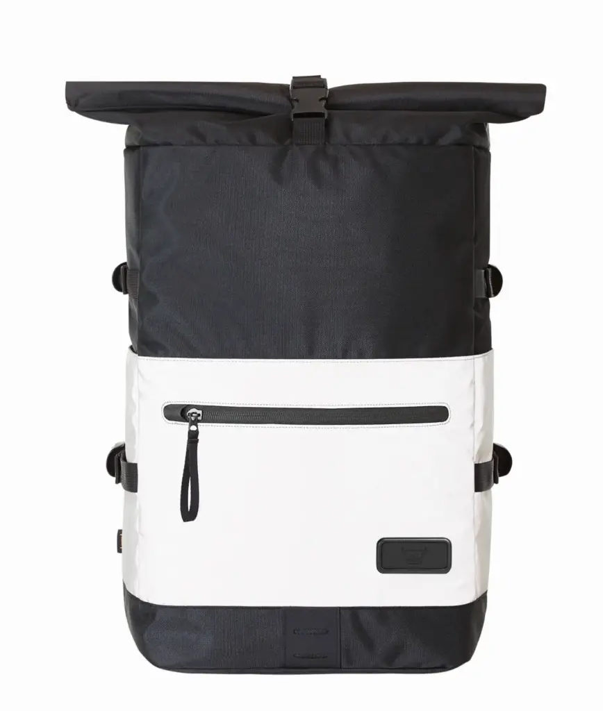 Halfar reflective laptop backpack | custom logo business bags — product photo 5