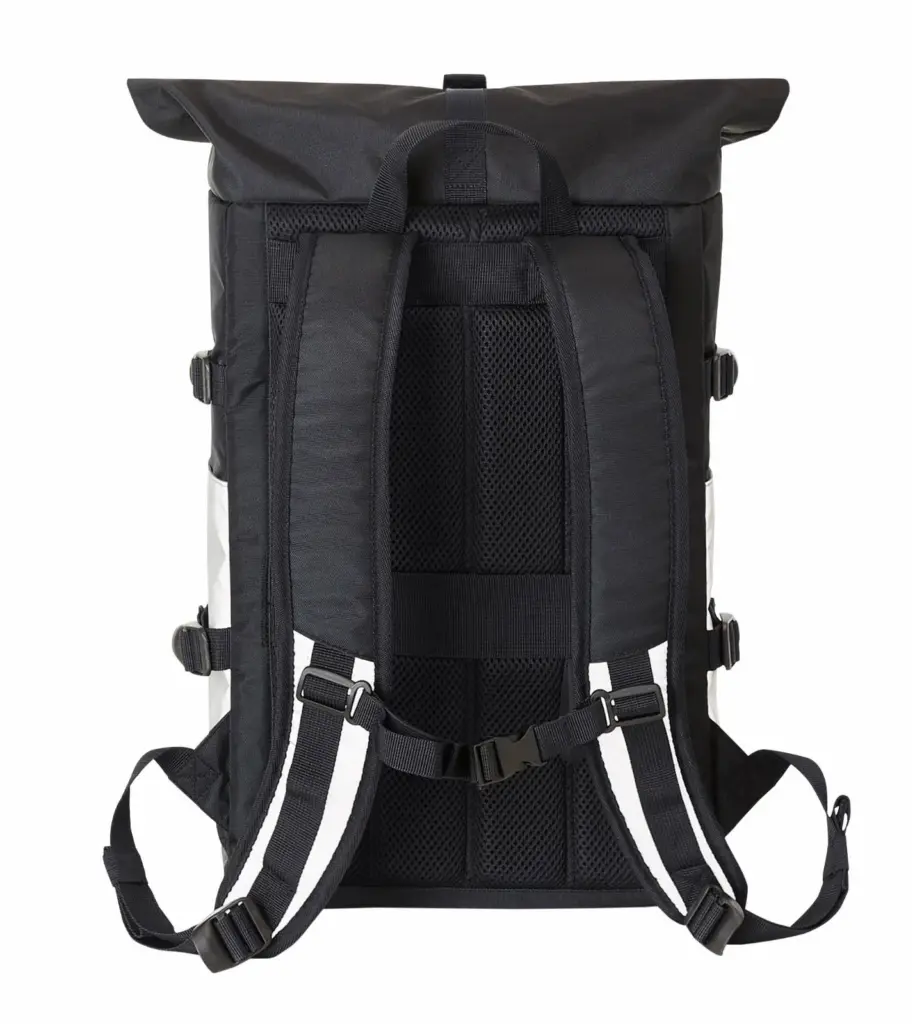 Halfar reflective laptop backpack | custom logo business bags — product photo 6