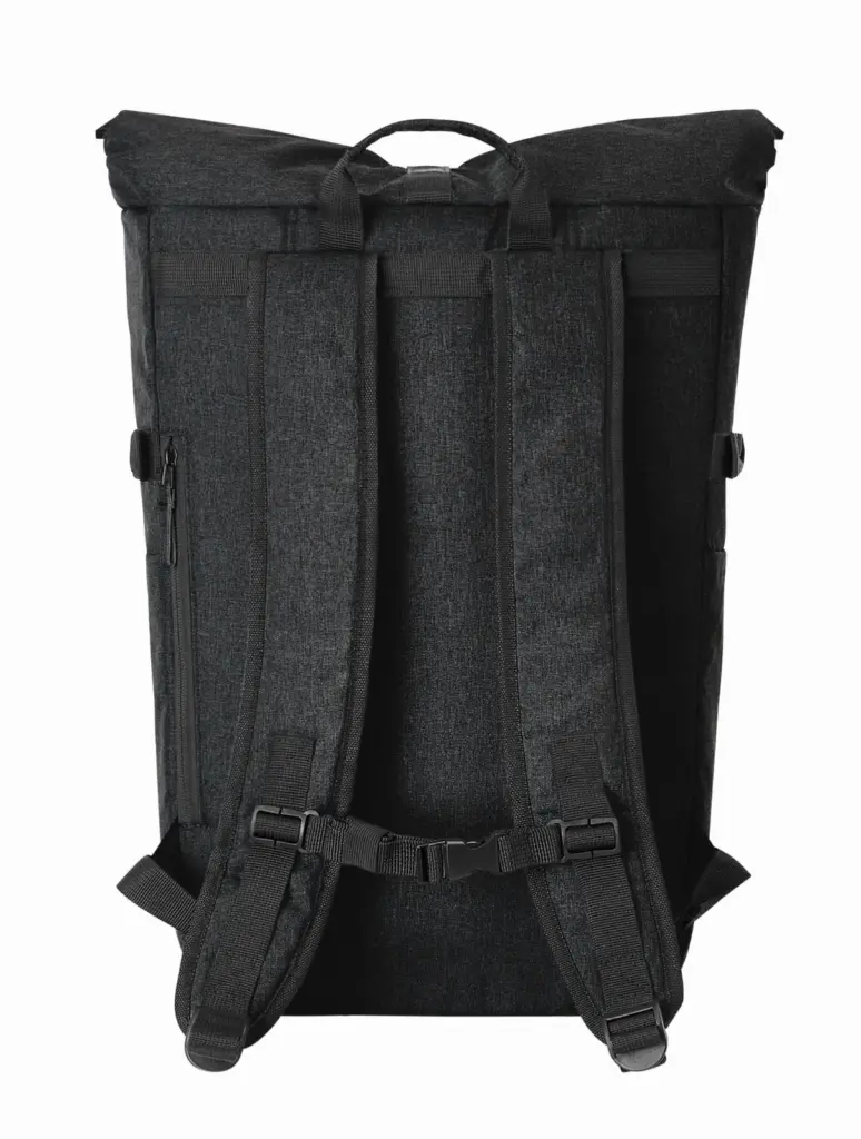 Halfar branded laptop backpack: durable rolltop for promotions. — product photo 11