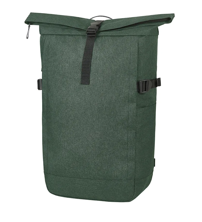 Halfar branded laptop backpack: durable rolltop for promotions. — product photo 15