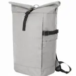 Halfar branded laptop backpack: durable rolltop for promotions.