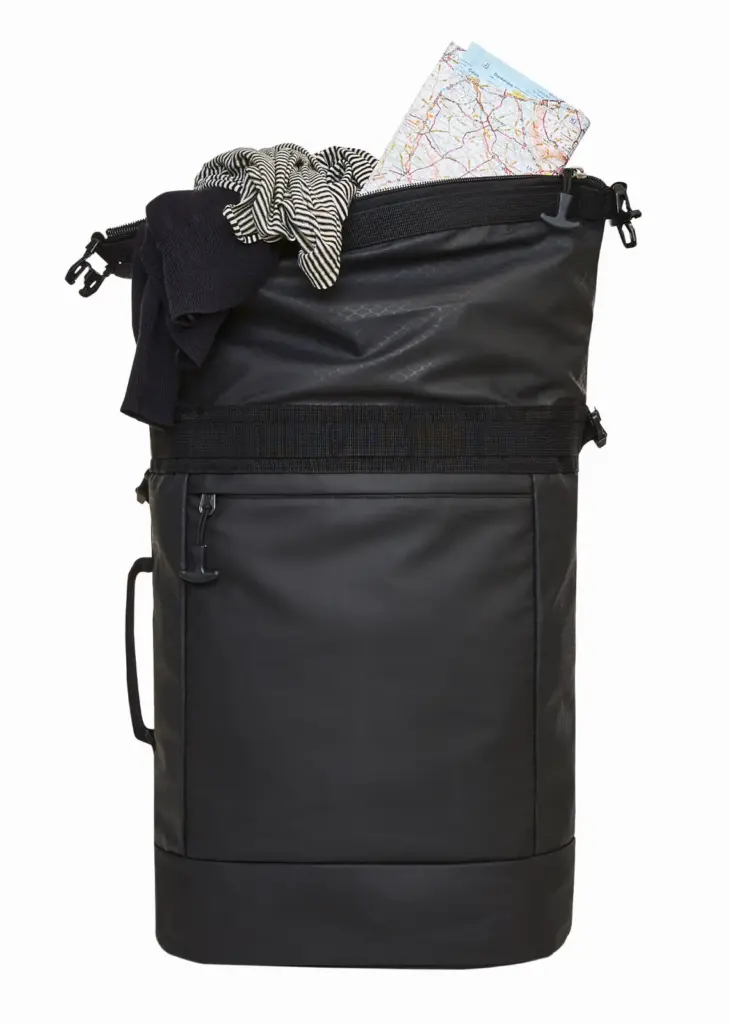 Halfar branded laptop backpack: active roll-top for promo. — product photo 8