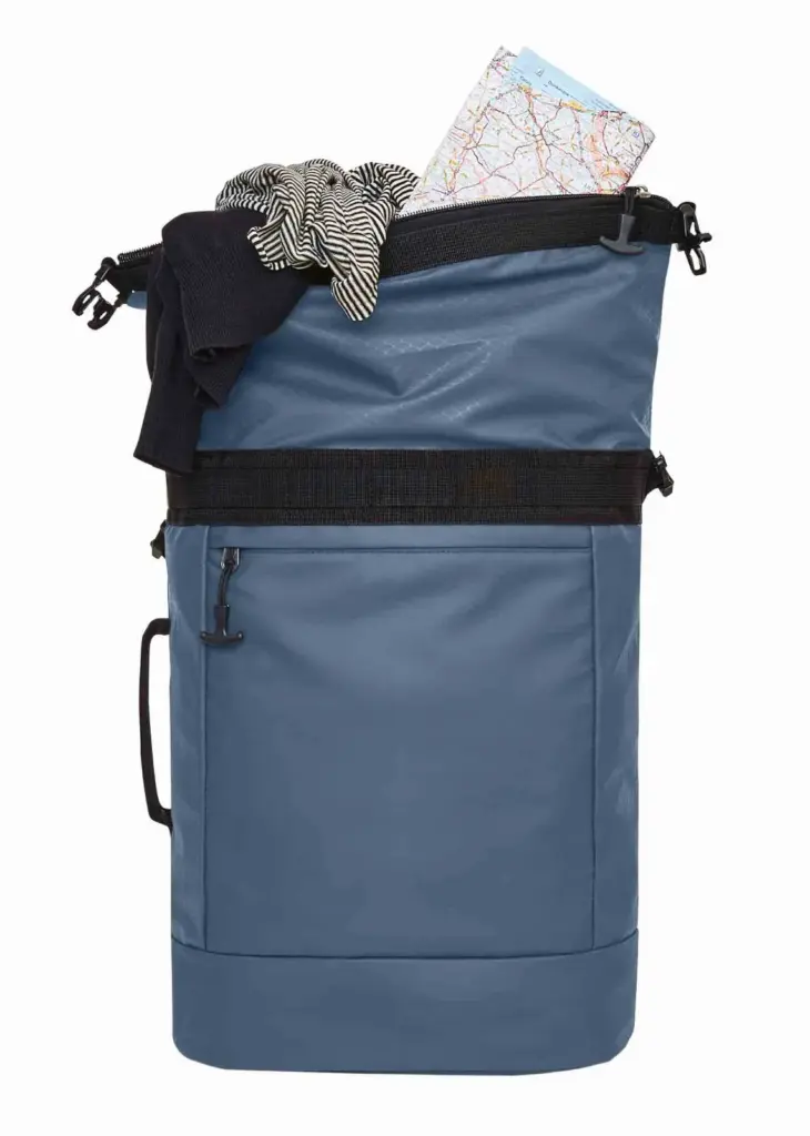 Halfar branded laptop backpack: active roll-top for promo. — product photo 16