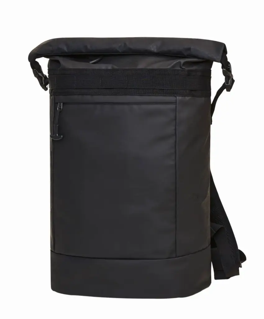 Halfar branded laptop backpack: active roll-top for promo.