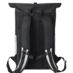 Halfar roll-top laptop-rucksack: reflektierend, mit logo-druck. — Produktfoto 7