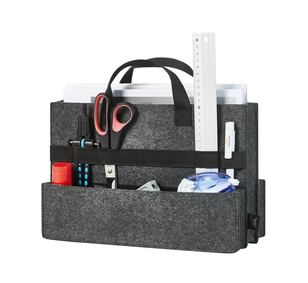 Halfar Taschenorganizer A4/Tablet: Inlay flexibel, logo bedruckbar. — Produktfoto 5