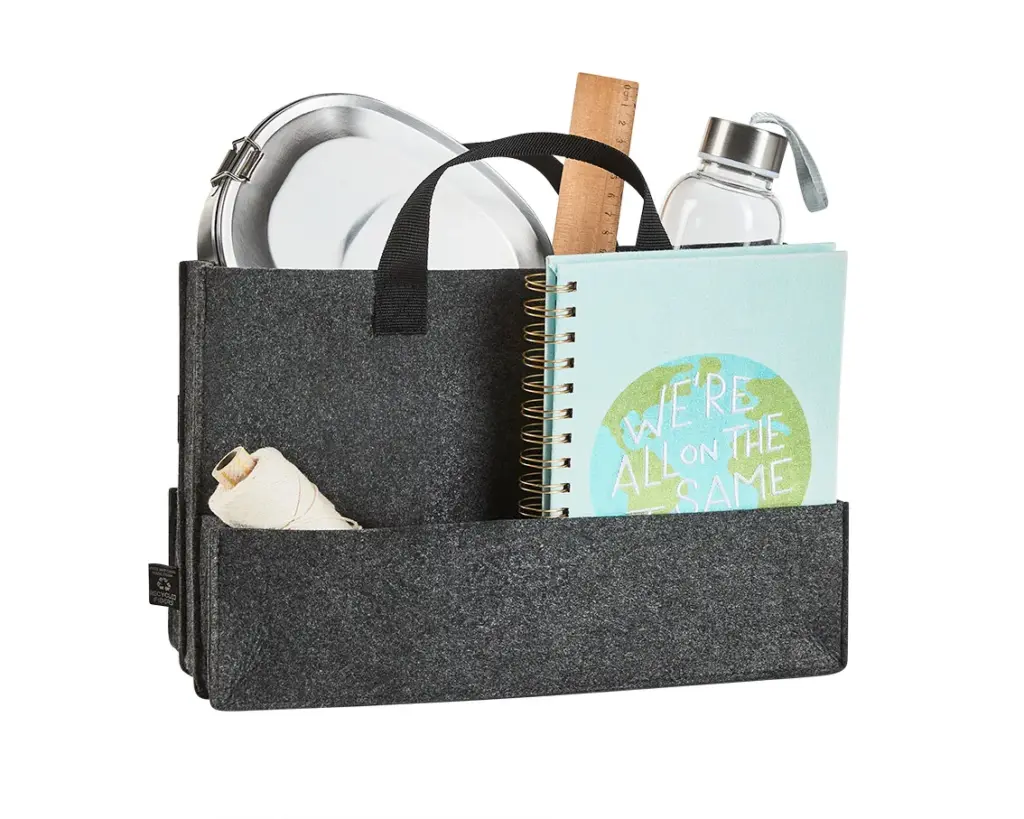 Halfar Taschenorganizer A4/Tablet: Inlay flexibel, logo bedruckbar. — Produktfoto 7