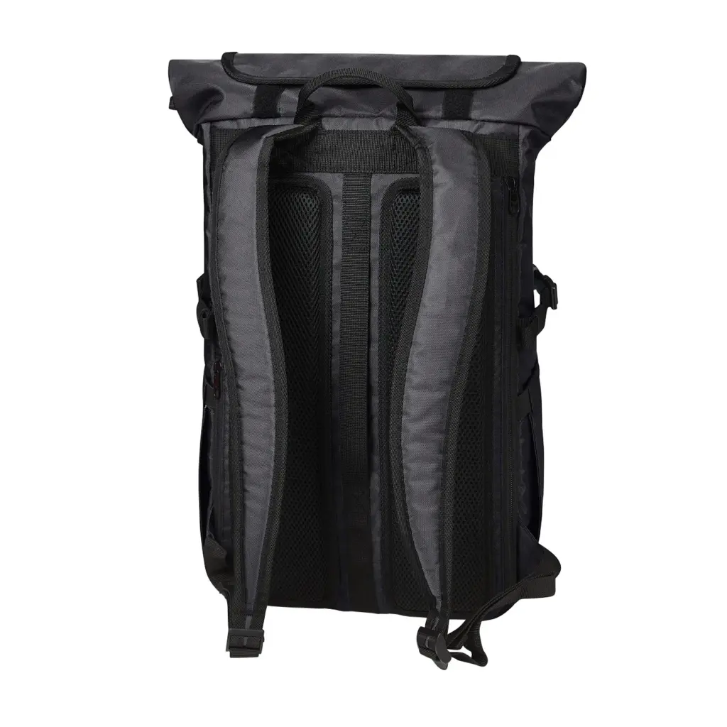 Halfar laptop backpack FLEX: roll-top, custom logo printing. — product photo 9