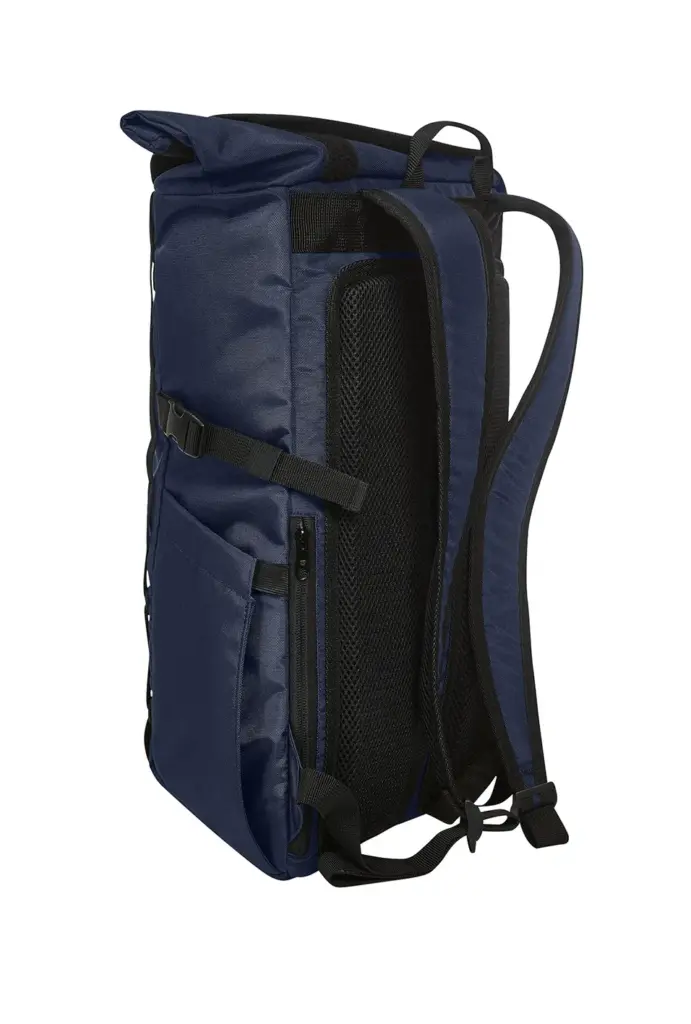 Halfar laptop backpack FLEX: roll-top, custom logo printing. — product photo 13