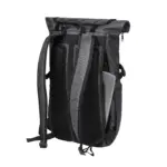 Halfar laptop backpack FLEX: roll-top, custom logo printing. — product photo 24