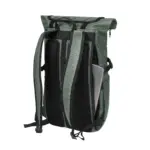Halfar laptop backpack FLEX: roll-top, custom logo printing. — product photo 26