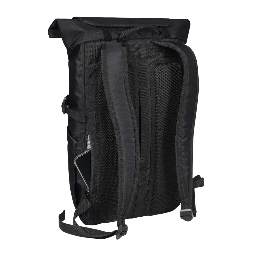 Halfar laptop backpack FLEX: roll-top, custom logo printing. — product photo 27